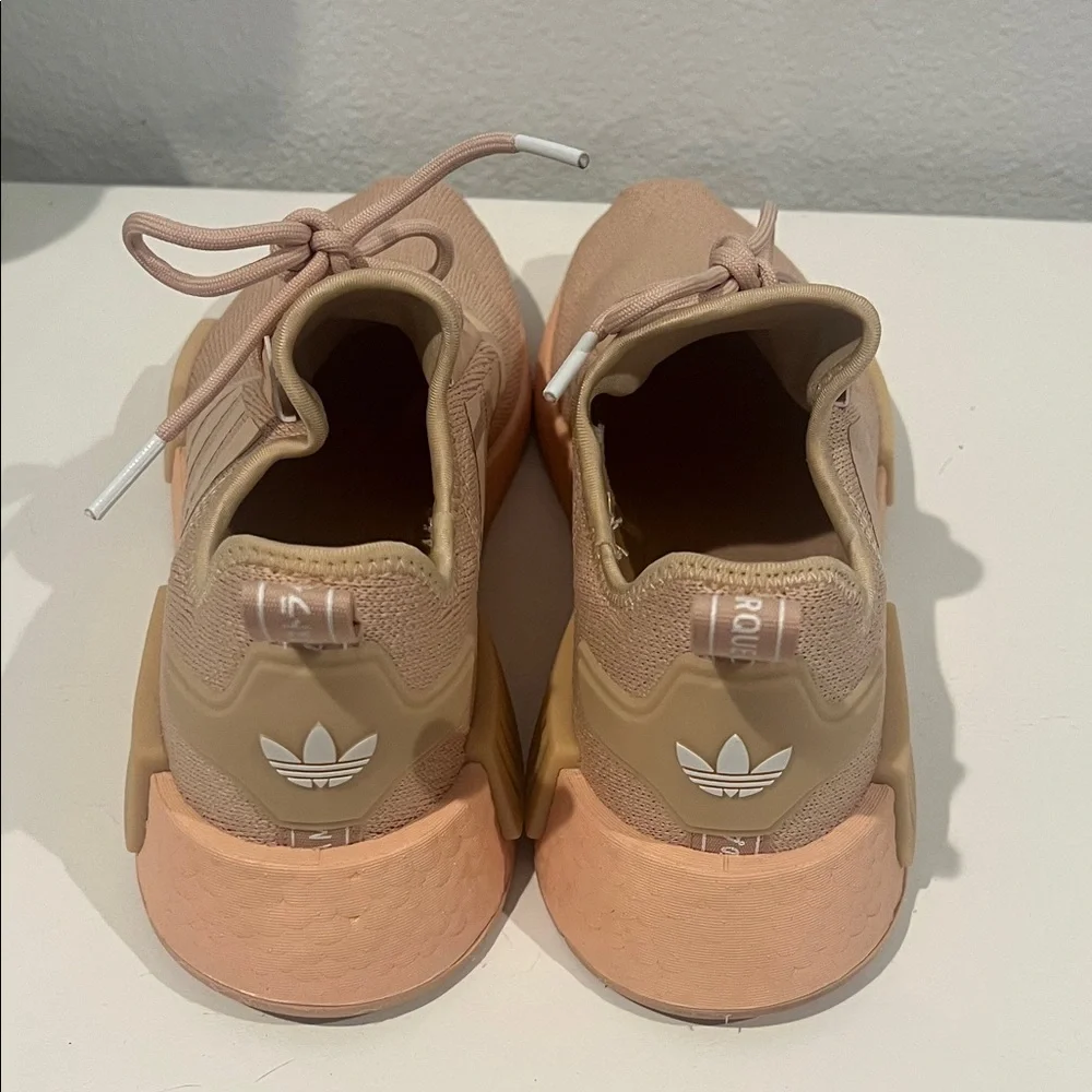 Adidas Beige NMD R1 Sneakers